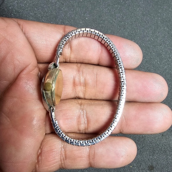 Vintage Bulova M5 Ladies Mechanical Wind Cocktail Watch 10k R.G.P Working - Picture 6 of 11